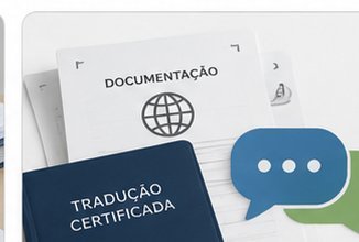 Serviços de tradução, formação linguística e apoio à comunicação